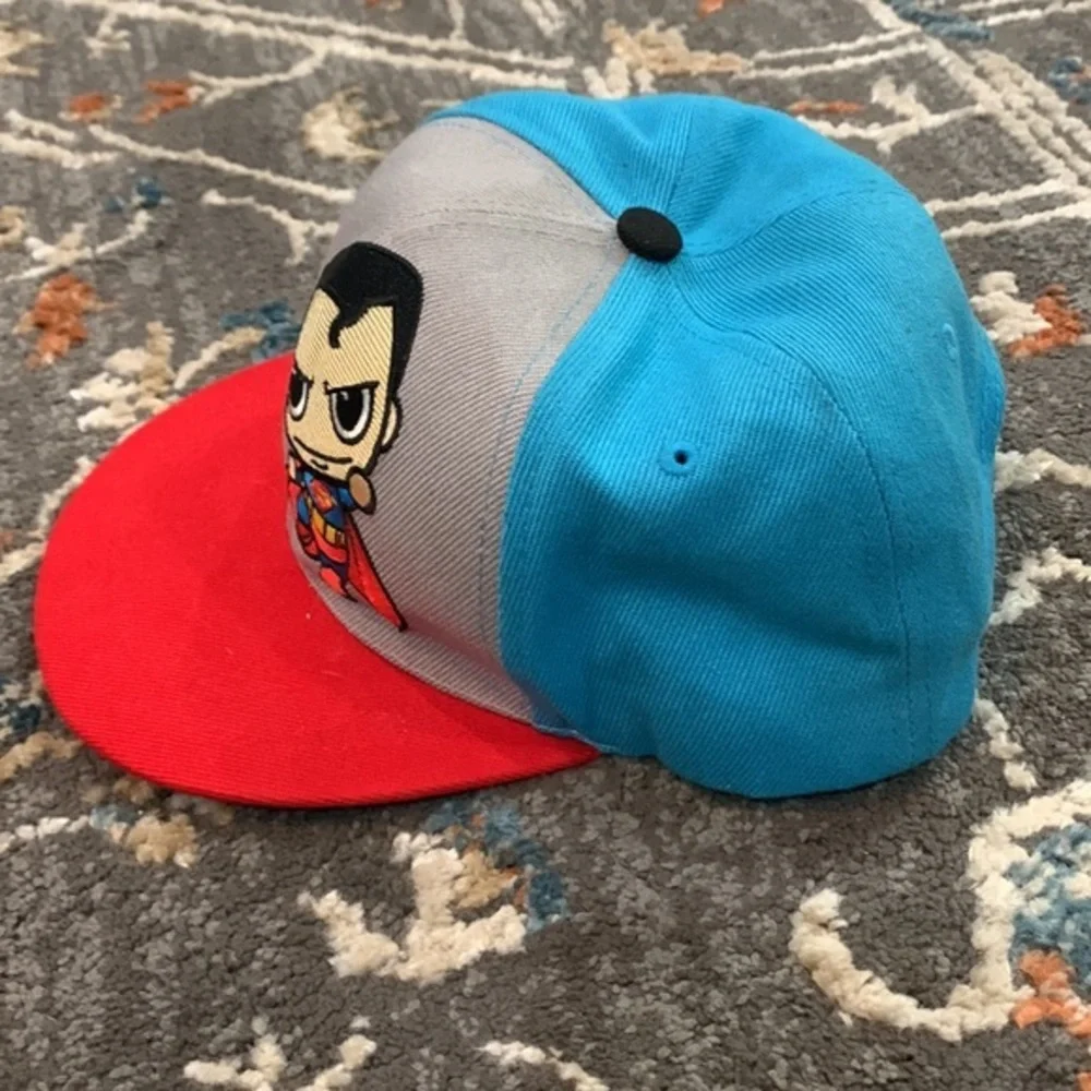 Six Flags Superman Snapback Cap‎ Hat Adjustable